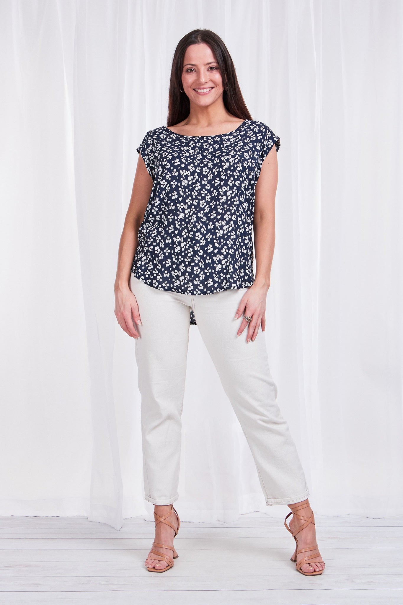 PRINTED SHELL TOP