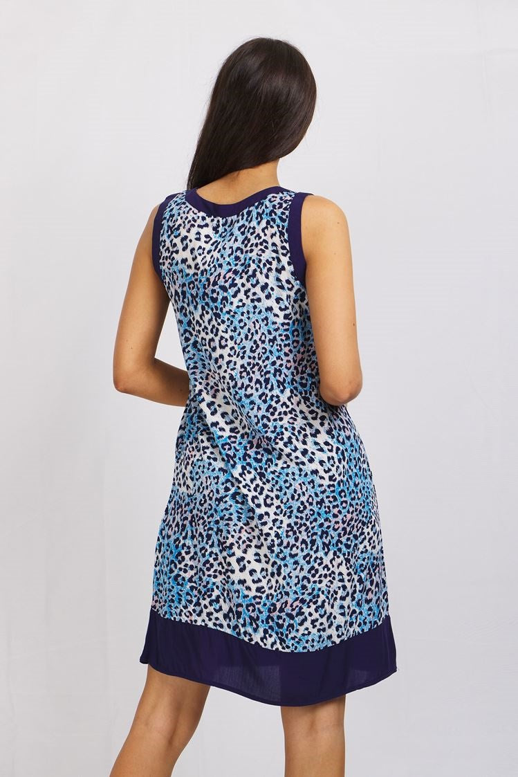 PRINTED SHIFT DRESS