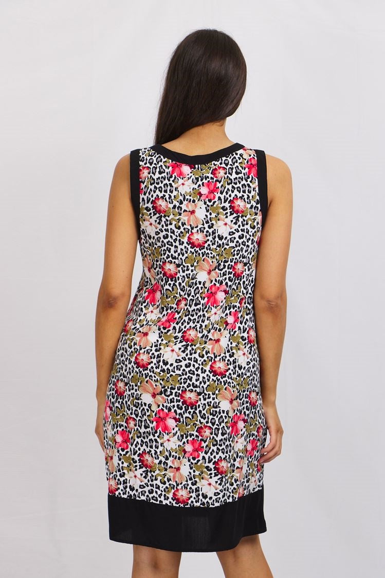 PRINTED SHIFT DRESS
