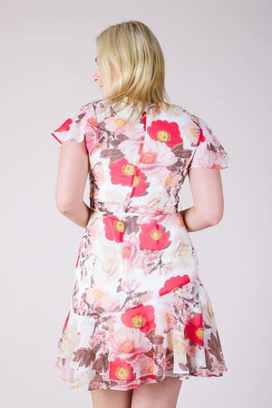 SHORT FLORAL DRESS