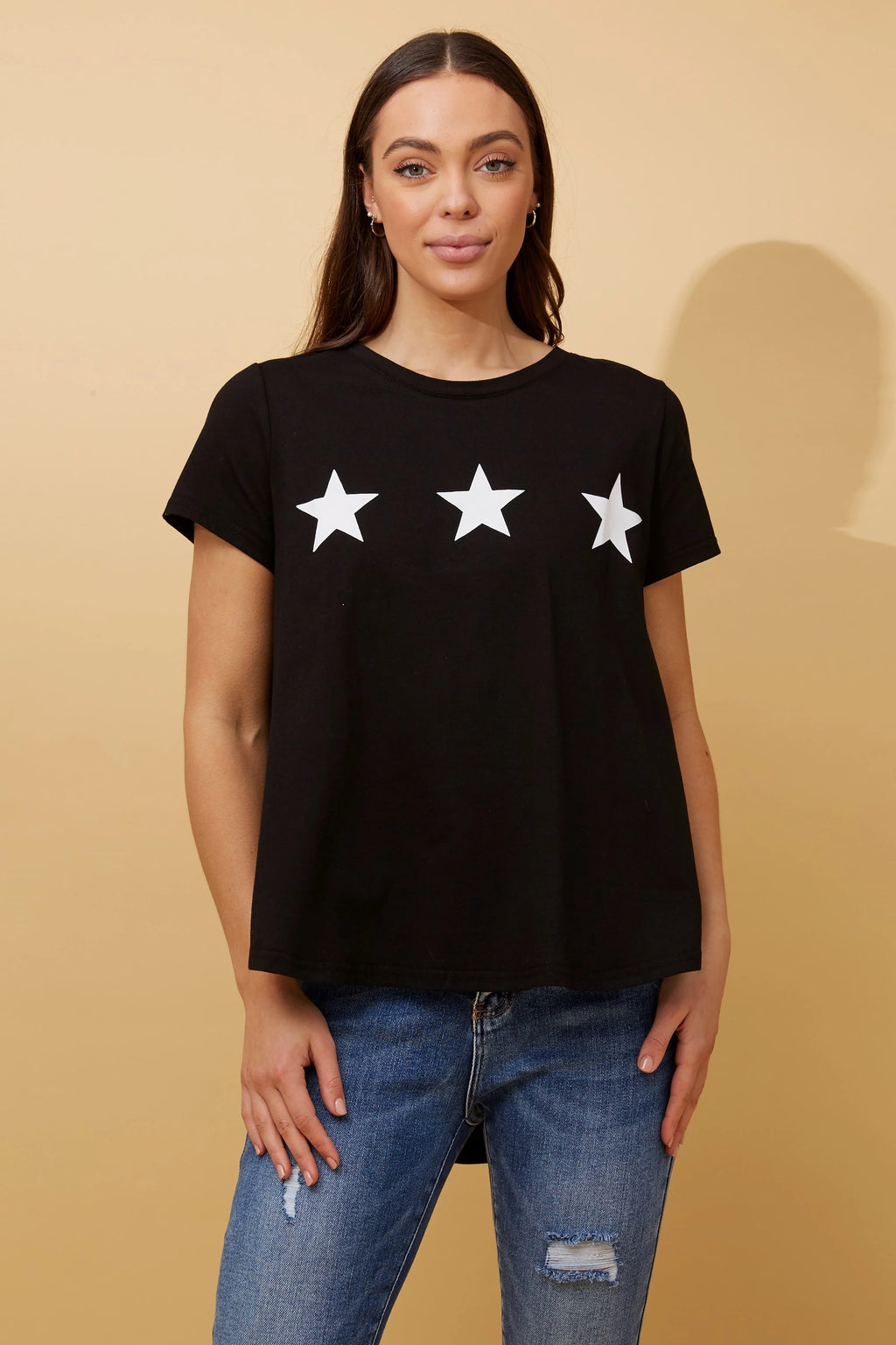 STAR PRINT TEE