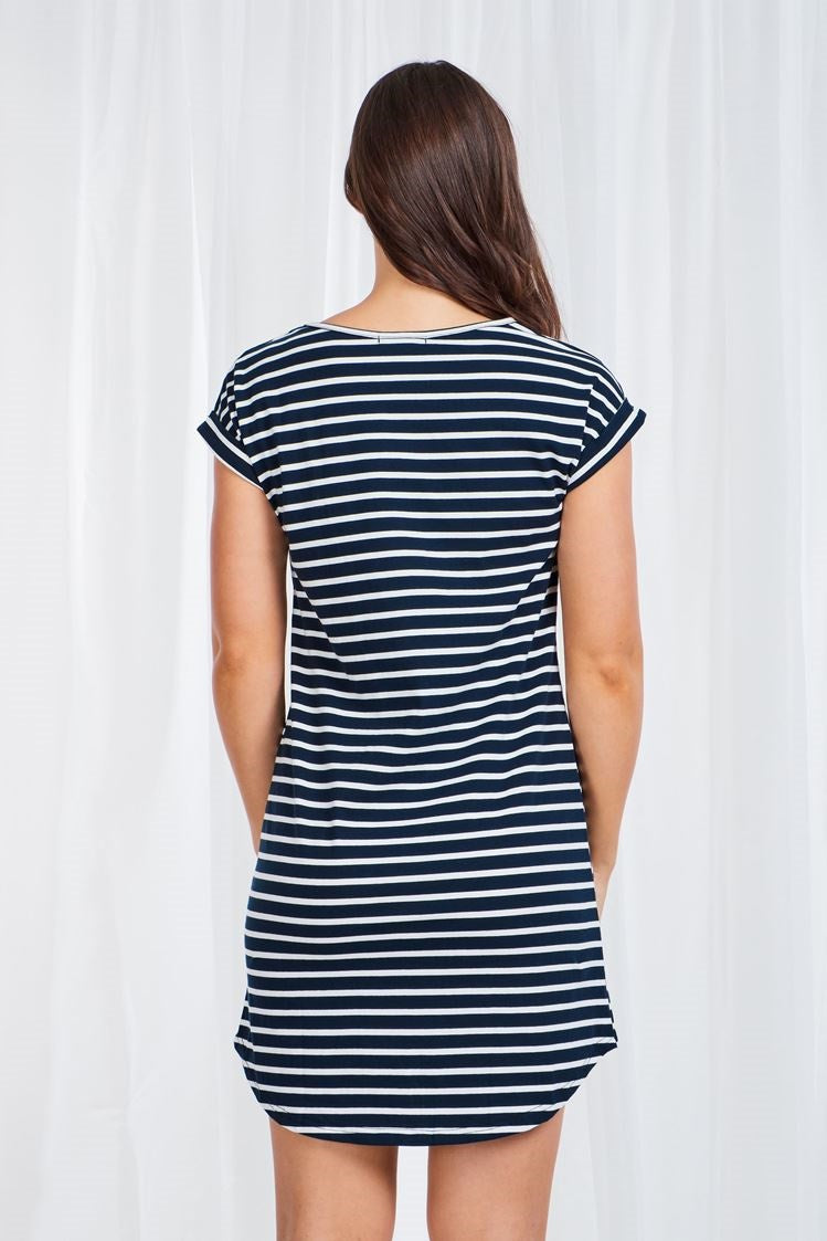 STRIPE T-SHIRT DRESS