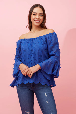 OFF THE SHOULDER LACE TOP