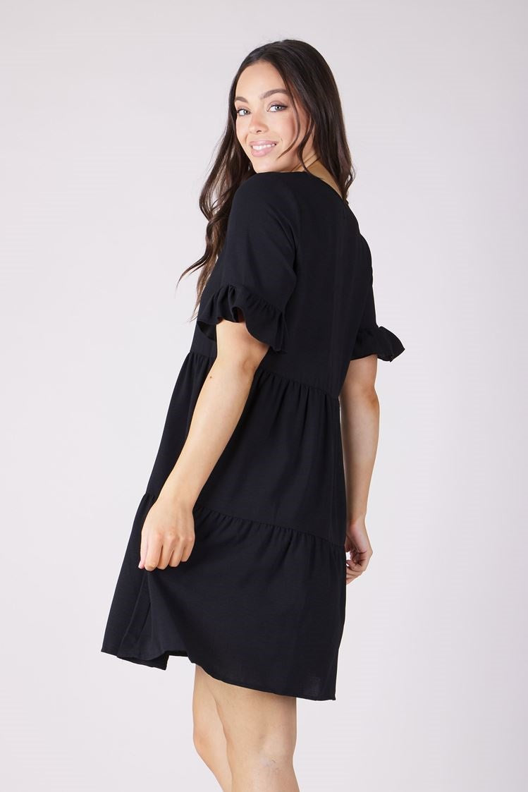 TIERED BABYDOLL DRESS Carla Milani TIERED BABYDOLL DRESS Carla Milani