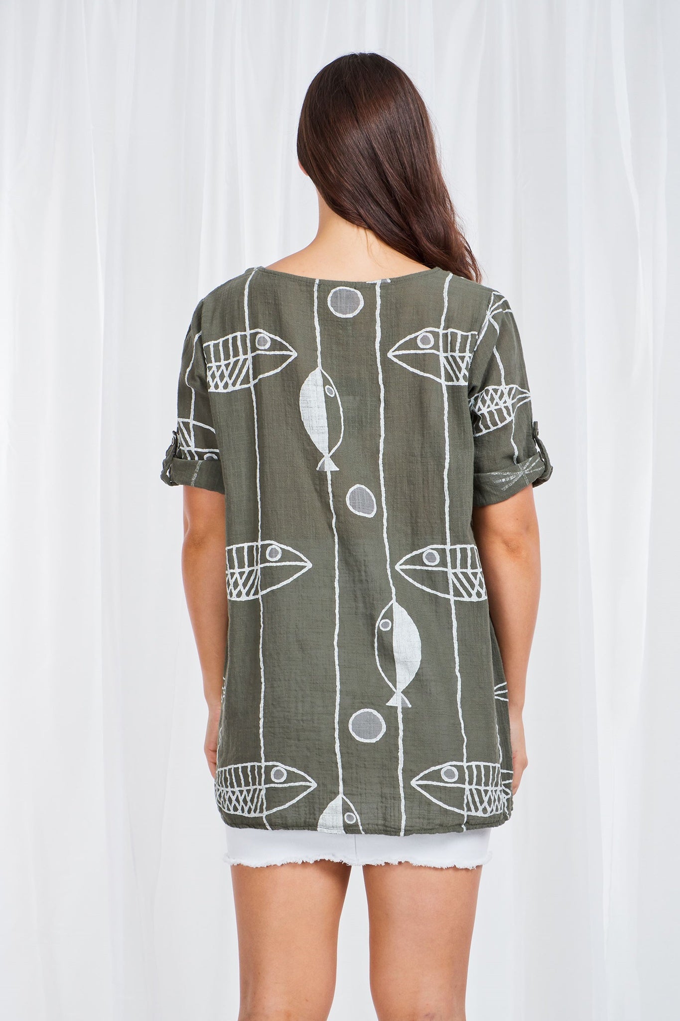 TRIBAL SMOCK TOP