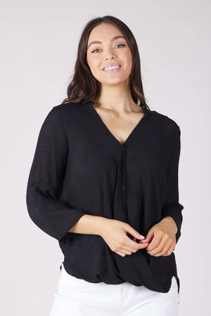 WRAP DRAPE TOP