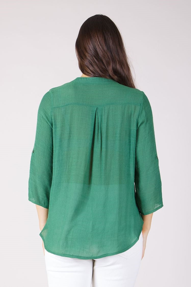 WRAP DRAPE TOP