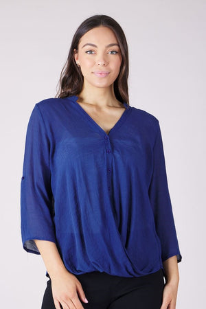 WRAP DRAPE TOP
