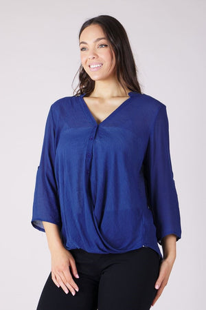 WRAP DRAPE TOP