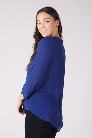 WRAP DRAPE TOP