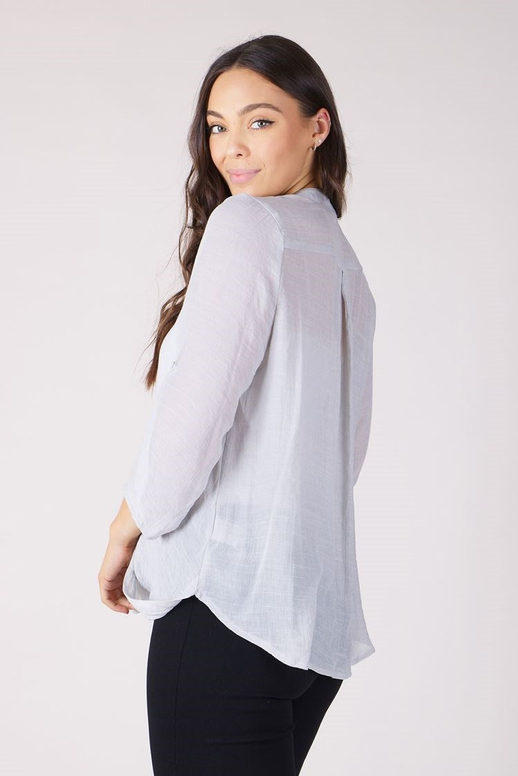 WRAP DRAPE TOP