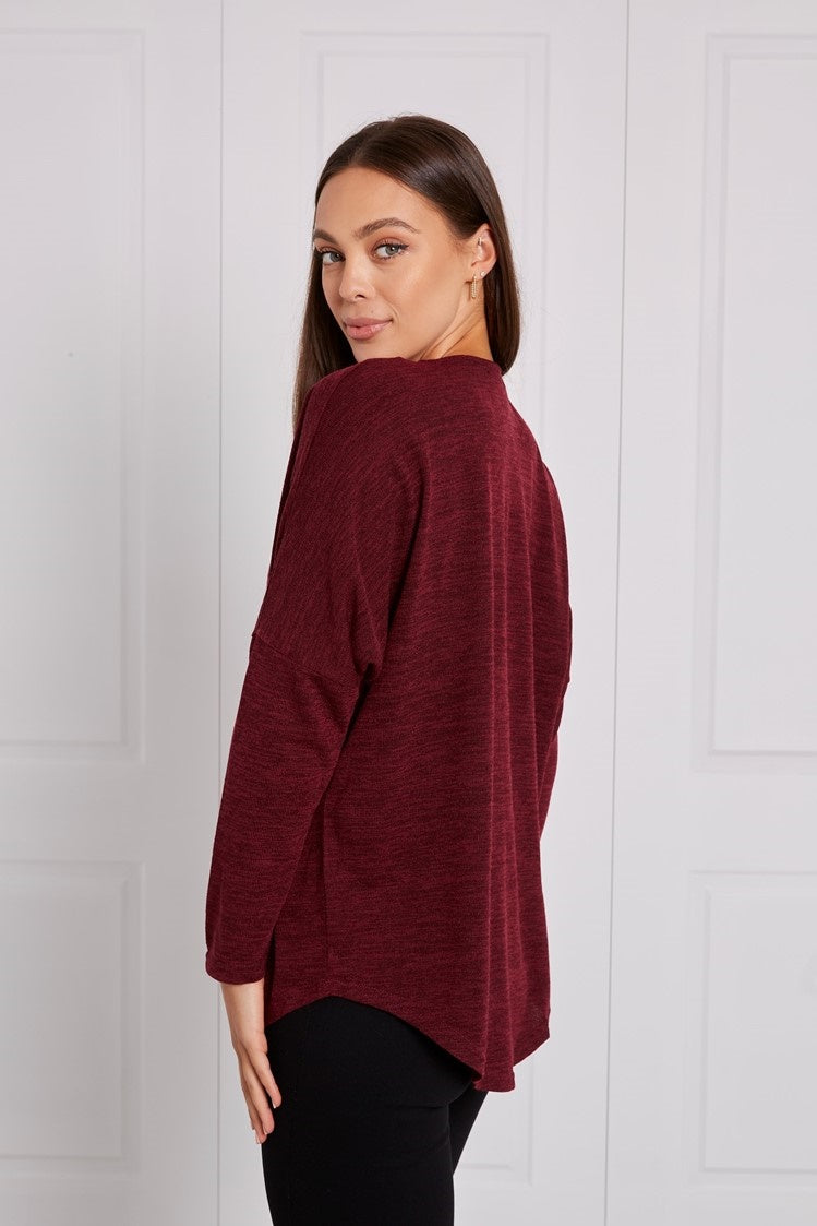 ZIP FRONT TOP