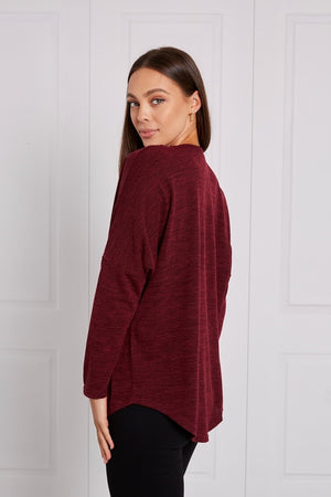 ZIP FRONT TOP