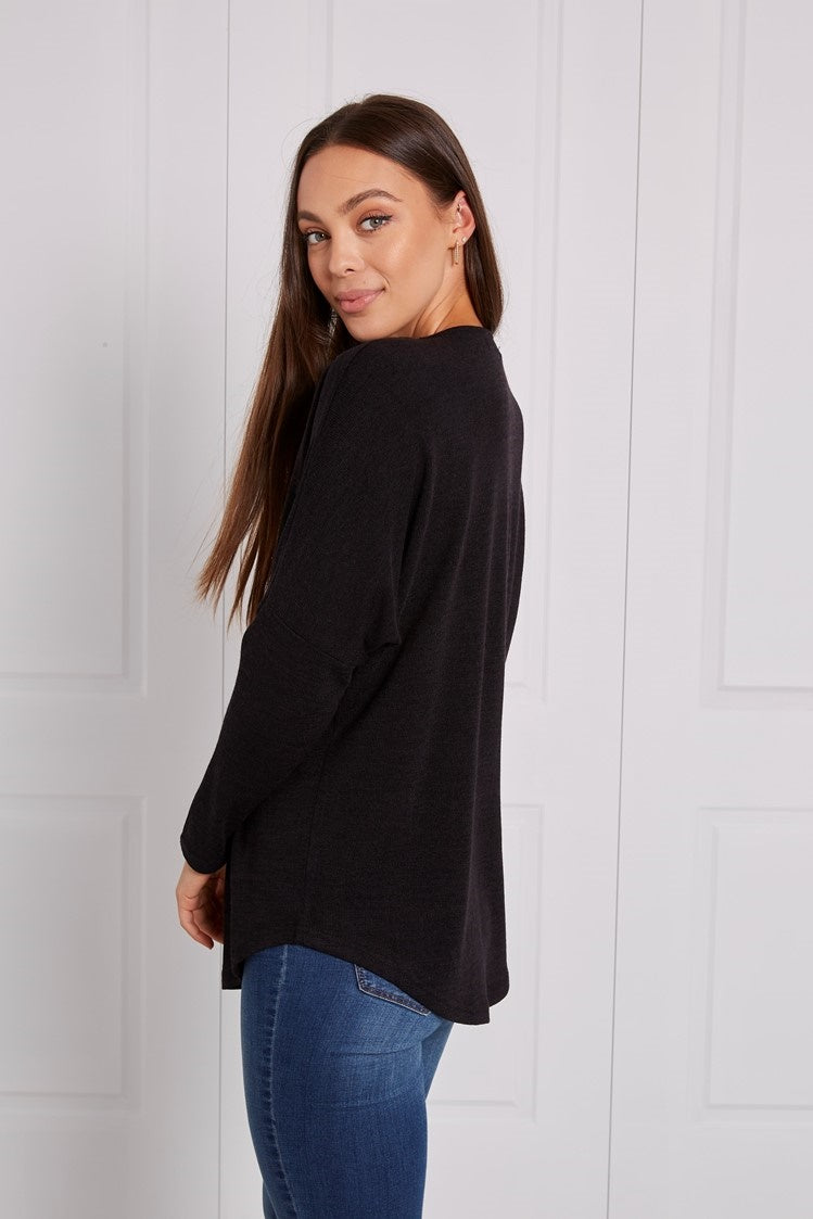 ZIP FRONT TOP
